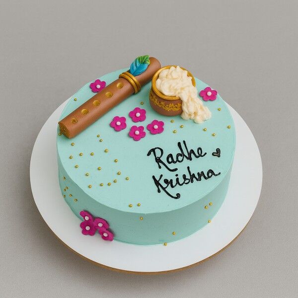 Radhe Krishna Designer Cake for janmashtami