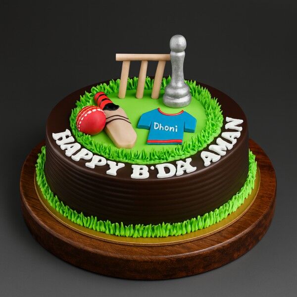 chocolate cricket cake