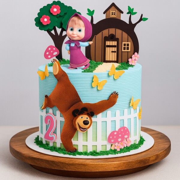 masha house cake