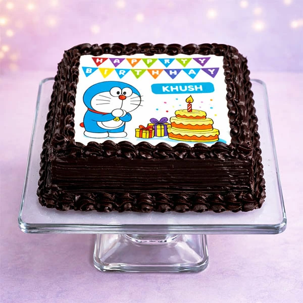 Doraemon Chocolate Cake