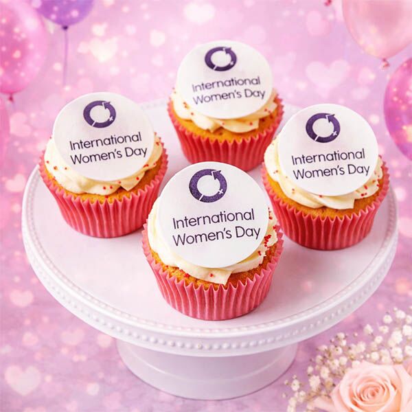 women’s celebration vanilla cupcakes