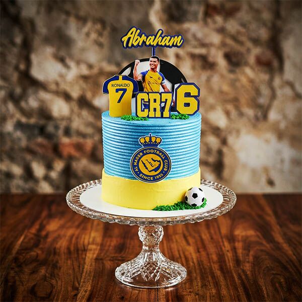 cr7 saudi club cake