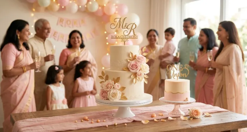 Engagement Cake Designs for 2026: Minimalist, Floral, and Roka-Ready Styles