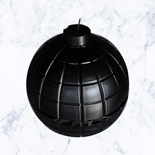 surprise black forest bomb cake