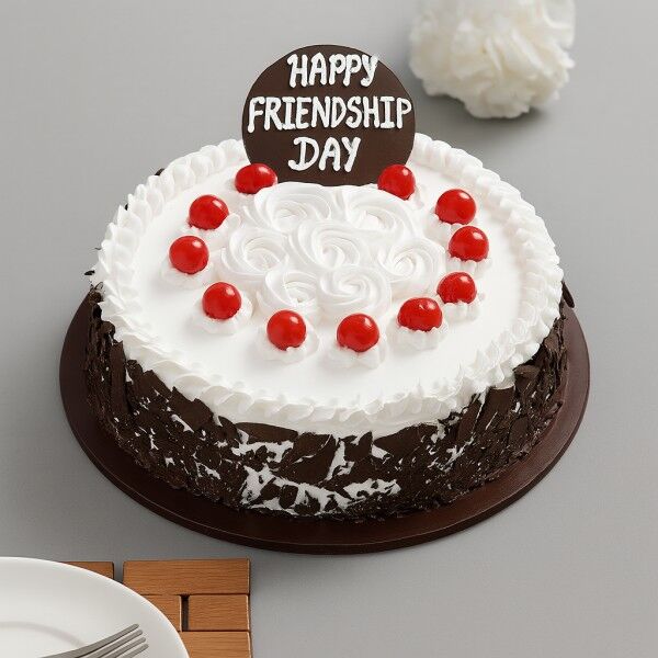 Black Forest Flavored Delightful Friendship Day Cake