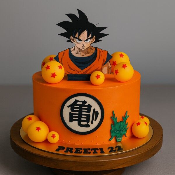 dragon ball goku power cake