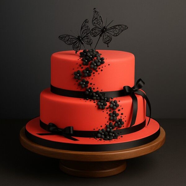 Butterfly Bouquet Cake