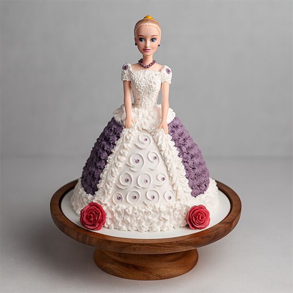 Princess Barbie Doll Cake