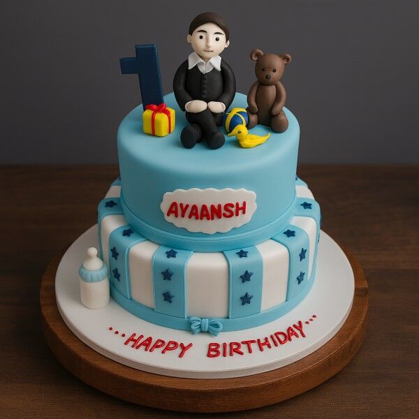 Kids 1st birthday cake