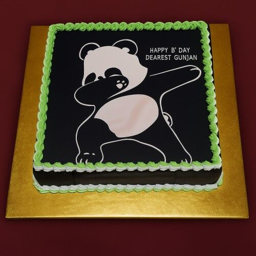 Panda Birthday Cake