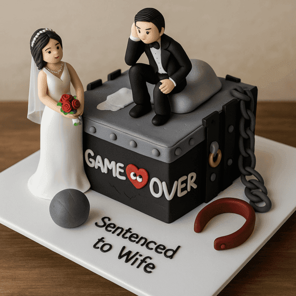 Sentenced to Wife Bachelor Cake