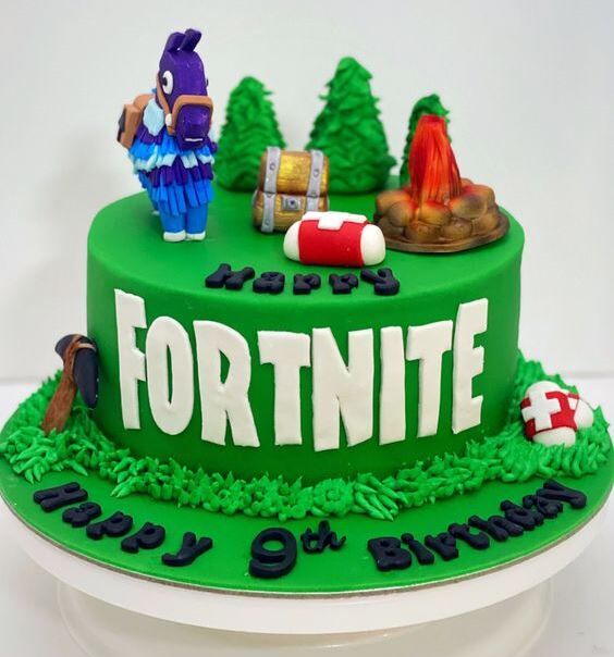 fortnite llama cake