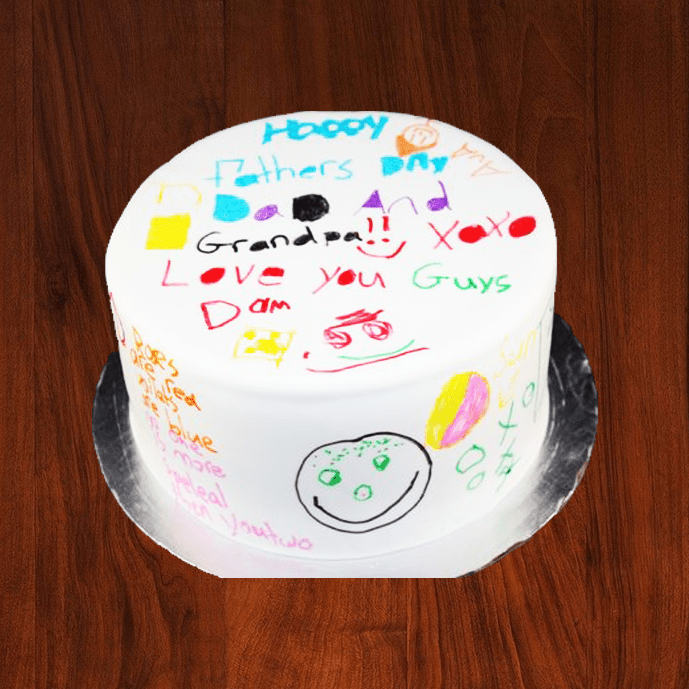 fathers day theme cake