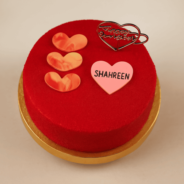 Classic Velvet Birthday Cake