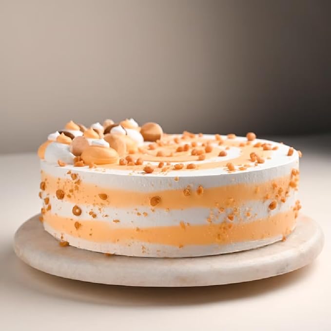 blissful cake side view