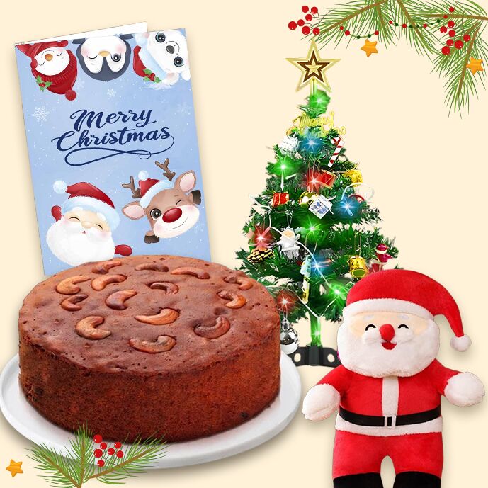 Delicious Heart Touching Christmas Gift Hamper