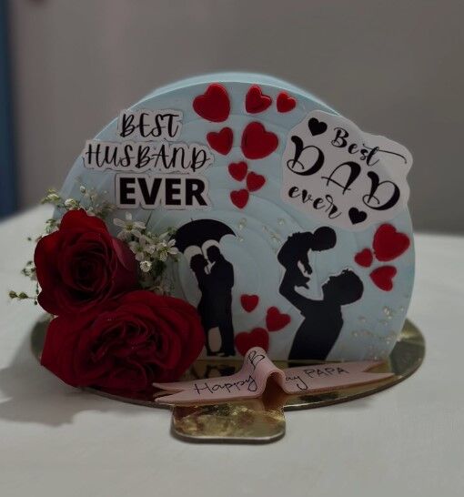 best husband and dad cake