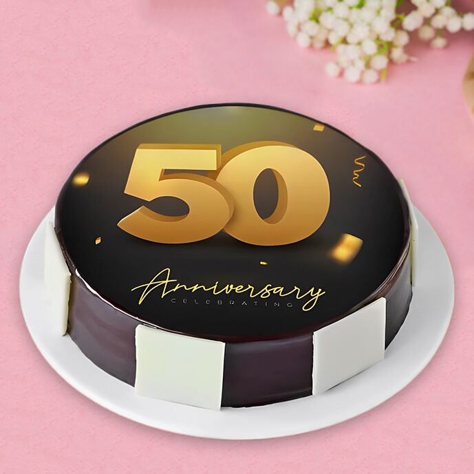50 Years of Love Cake