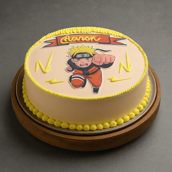 naruto anime cake