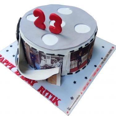 movie theme cake