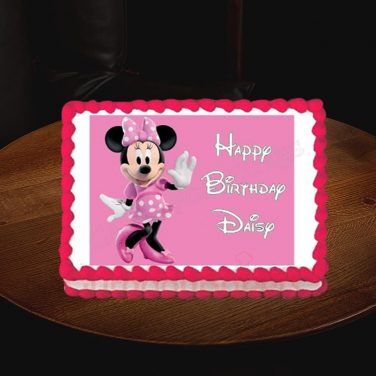 Minnie Mouse Photo cake