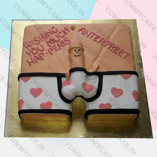 Erected Dick Cake