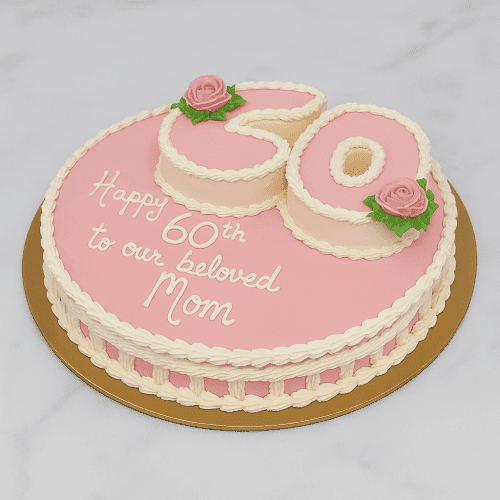 60 Birthday Cake