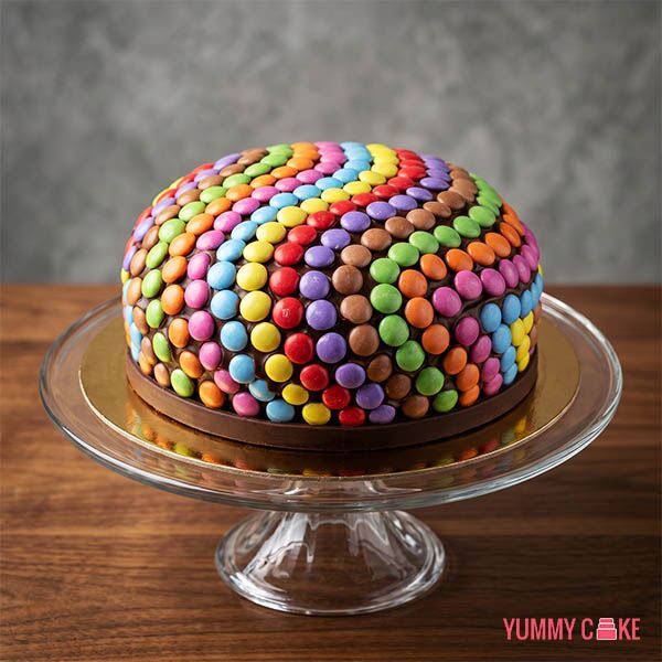 Rainbow Pinata Chocolate Cake