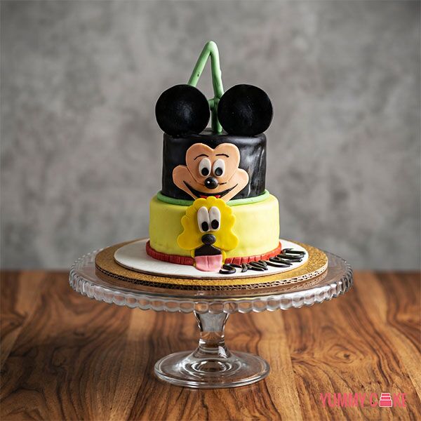 Mickey Mouse Birthday Cake