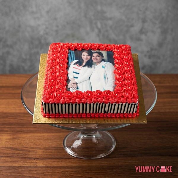 18th Birthday Photo Cake