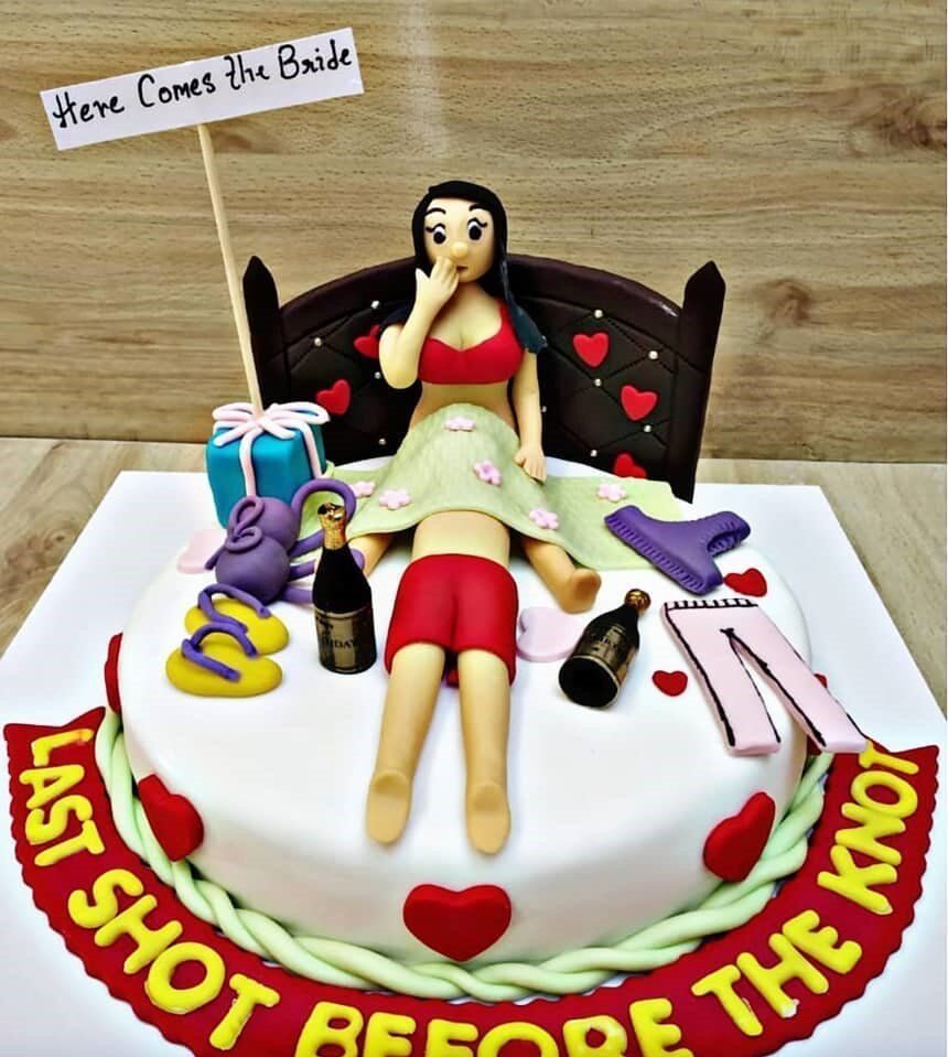cake for groom design