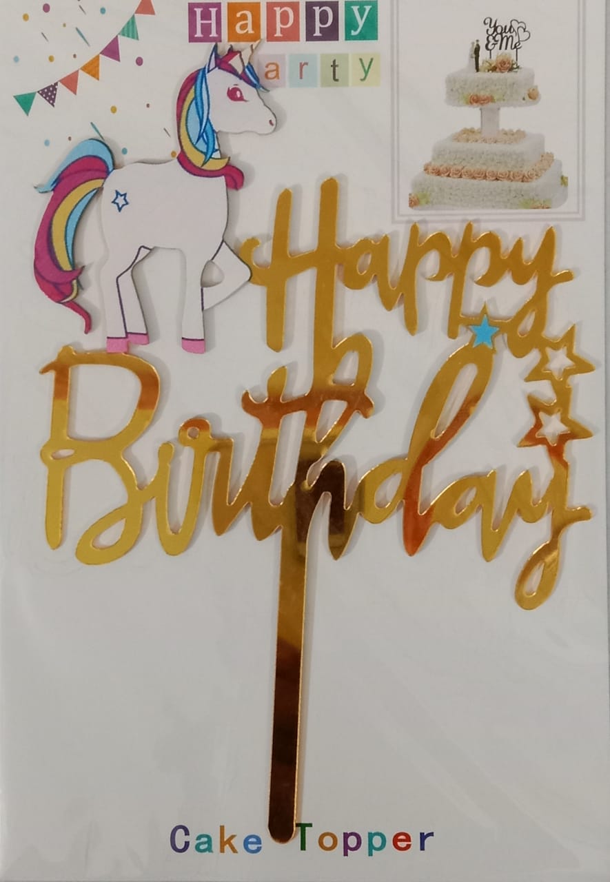 birthday topper