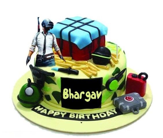 pubg bomb cake