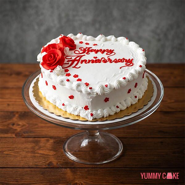 Anniversary Cream Cake