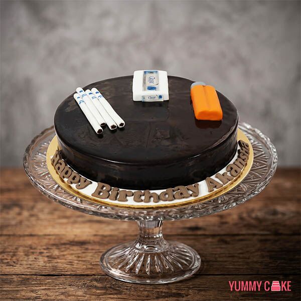 Cigarette and Lighter Cake