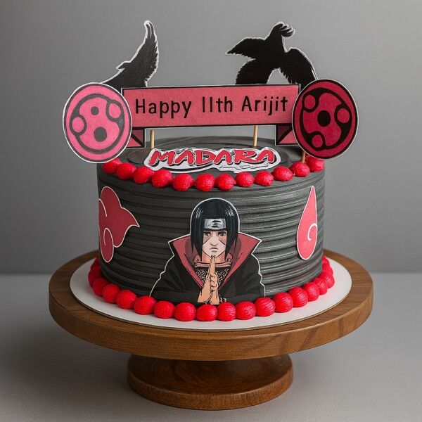 madara uchiha cake