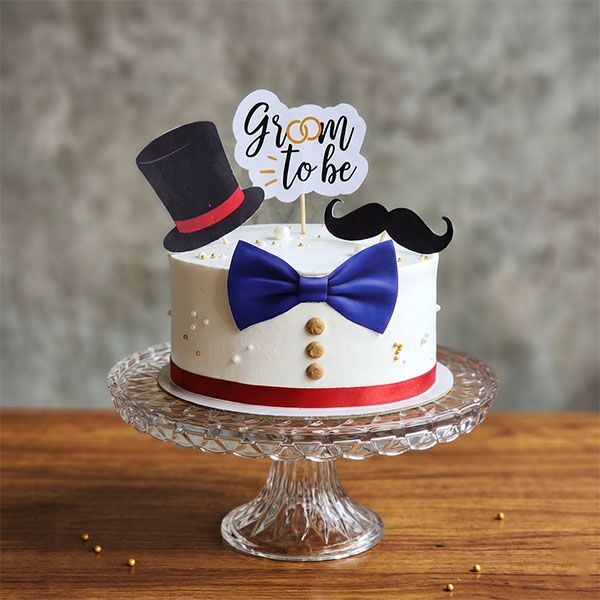 tuxedo groom to be cake