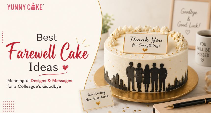 Best Farewell Cake Ideas: Meaningful Designs & Messages for a Colleague’s Goodbye