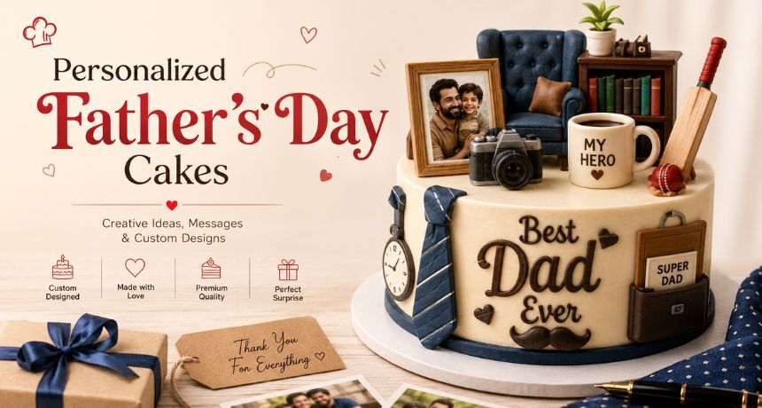 Personalized Father’s Day Cakes: Creative Ideas, Messages & Custom Designs