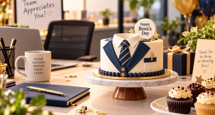 How to Plan a Boss’s Day Office Celebration: Cake, Activities & Appreciation Ideas