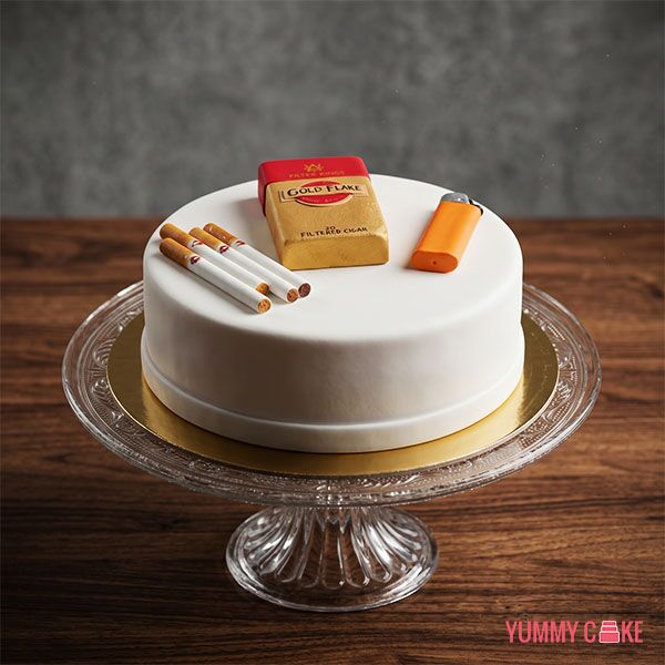 Cigarette Cake