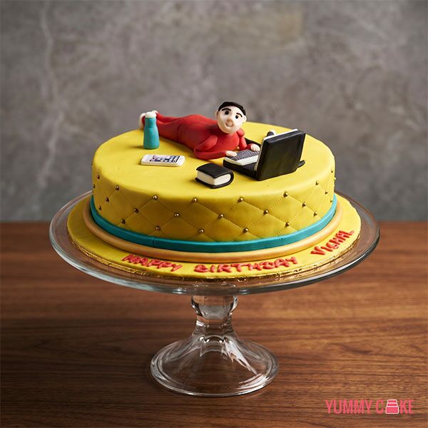 Tech Enthusiast Birthday Cake