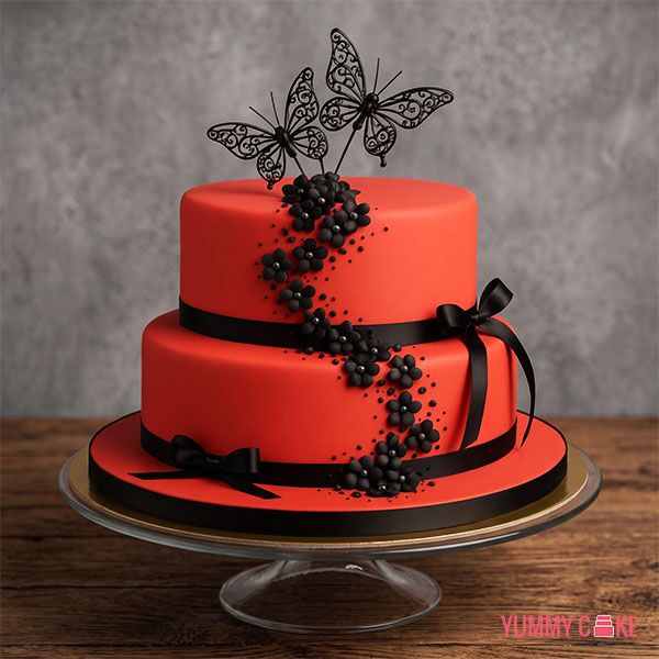 Butterfly Bouquet Cake