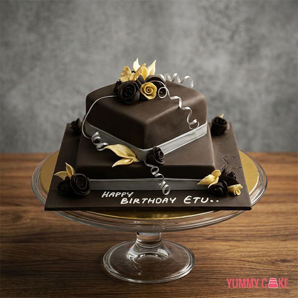 Butterfly Dreams Chocolate Cake