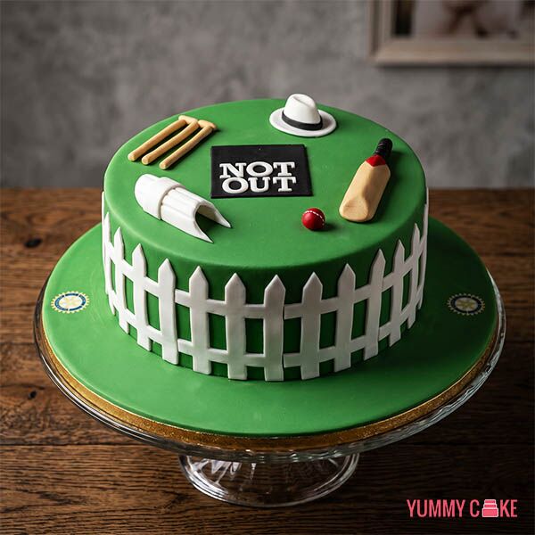 Designer Cricket Cake