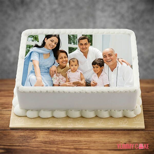 Pineapple Photo Cake