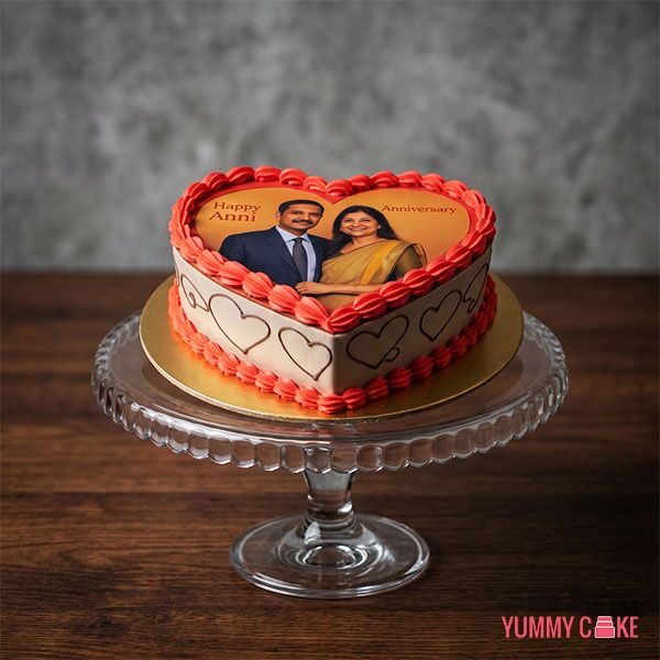 Wedding Anniversary Cake