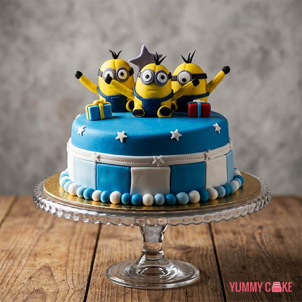Minion Birthday Cake