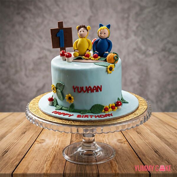 First Birthday Cake for Boy