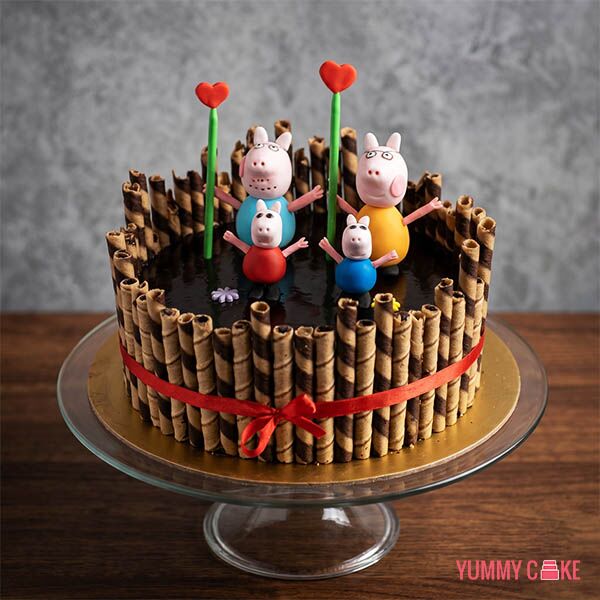Peppa Pig Cake for Boy